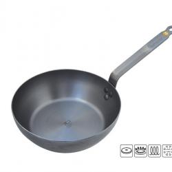 Poele paysannes a bord haut De bruyer MINERAL diam.24cm