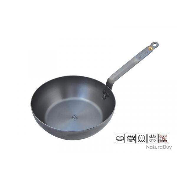Poele paysannes a bord haut De bruyer MINERAL diam.24cm