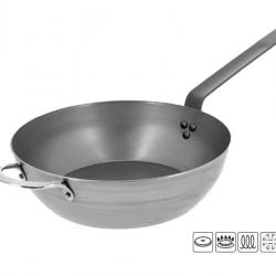 Poele paysannes a bord haut De bruyer MINERAL diam.32cm