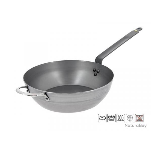 Poele paysannes a bord haut De bruyer MINERAL diam.32cm