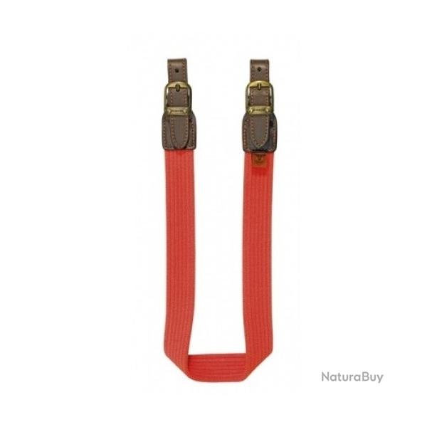 Bretelle RISERVA elastique orange pour fusil
