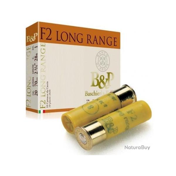 Cartouches B&P F2 Long Range 28g BJ - Cal. 20 x2 boites