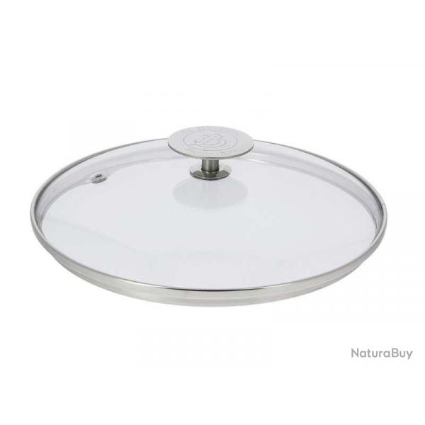 Couvercle en verre De bruyer diam.24cm