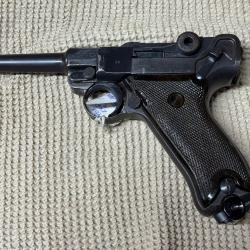 Sans prix de reserve ! Occasion Pistolet P08 - DWM - Monomatricule - 9mm - ADF-BF220-01