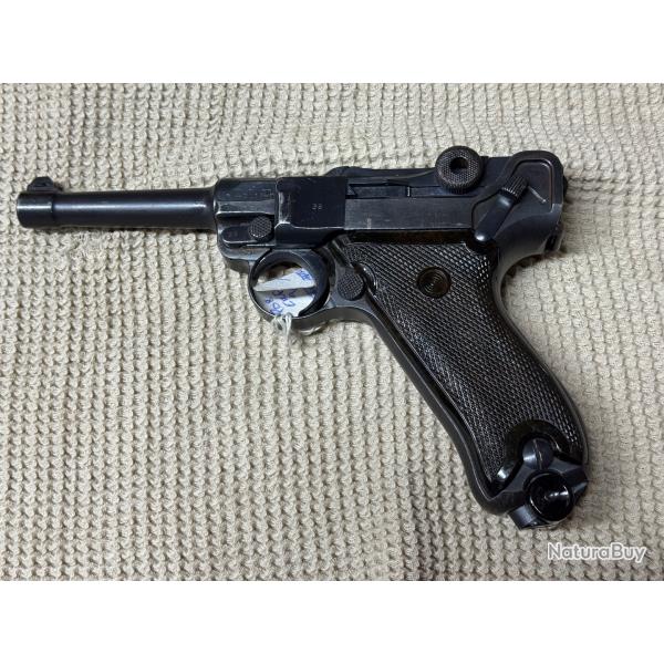 Sans prix de reserve ! Occasion Pistolet P08 - DWM - Monomatricule - 9mm - ADF-BF220-01