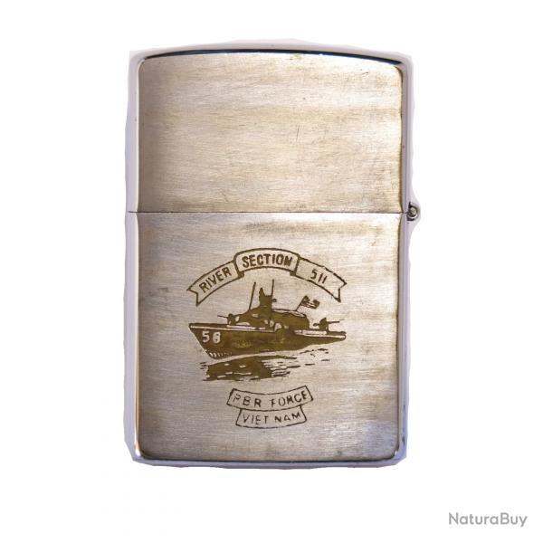 Briquet original US Vietnam 1970 River section ref 190    box 318