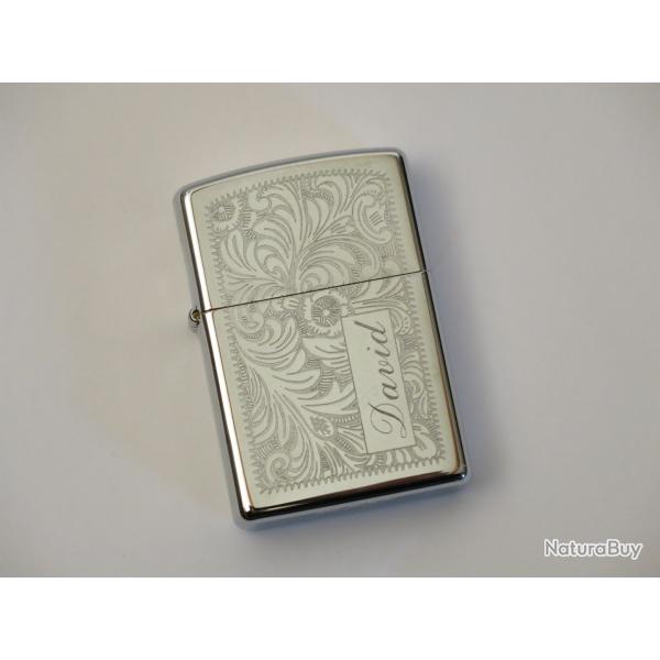 Briquet Zippo original gravure Venitian  ref z 61   box 318