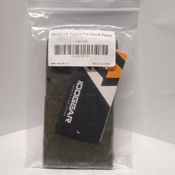 Porte garrot velcro ceinturon/porte plaque vert