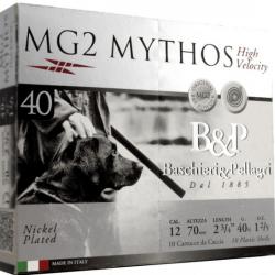 Cartouches B&P MG2 Mythos HV 40g BJ - Cal. 12 x1 boite