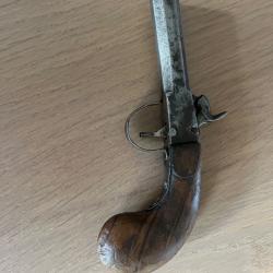 Pistolet à piston à poudre noire