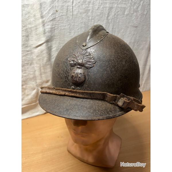 Casque Adrian infanterie ww2