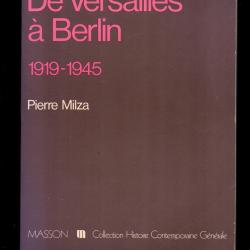 de versailles à berlin 1919-1945 de pierre milza