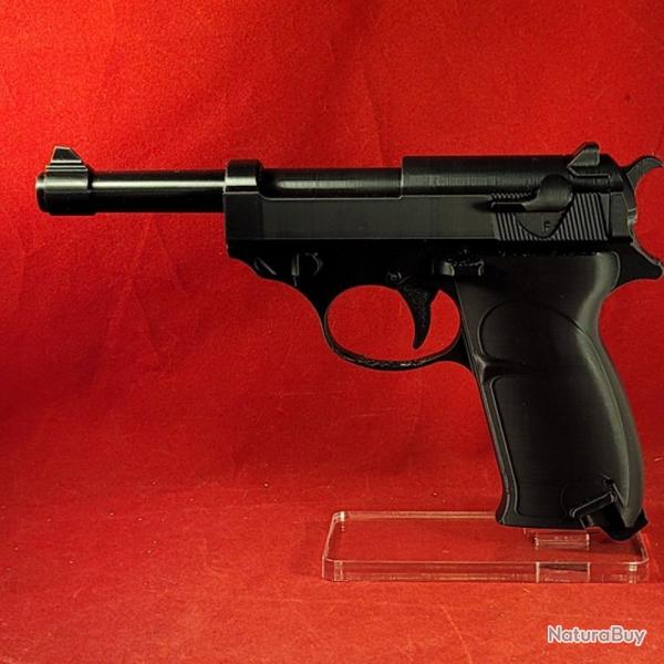 Prsentoir en plexi pour Walther P38, Colt 1911 etc