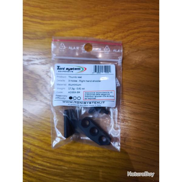 Repose pouce toni system AD3SX-BK neuf pour arme de poing