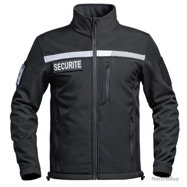 Blouson Soft shell Scurit bandes grise XS