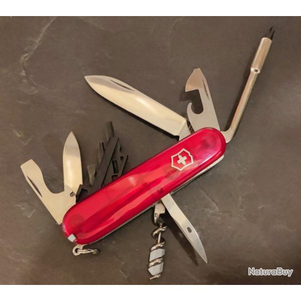 Victorinox couteau suisse Cybertool S Ruby