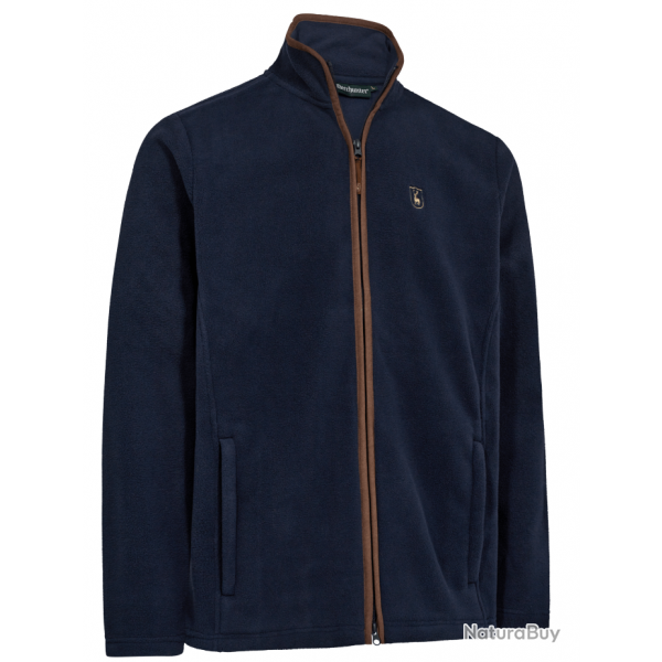 Veste Polaire Cumbria bleu DEERHUNTER-3XL
