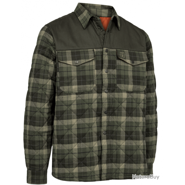Veste chemise matelasse Elbert DEERHUNTER-S
