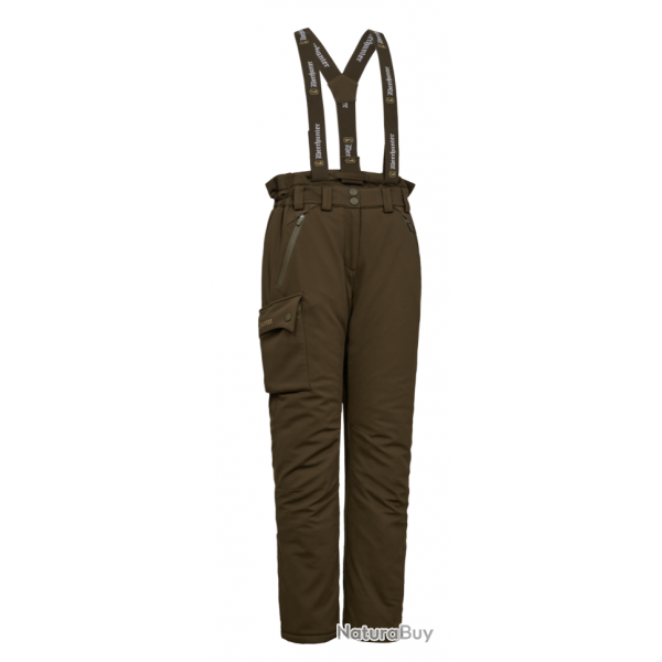 Pantalon de chasse femme Muflon Hiver Pro kaki Deerhunter-44