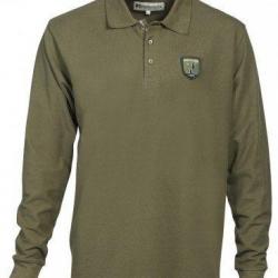 Polo manches longues brodé PERCUSSION  -3XL