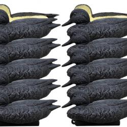 Pack 10 appelants sarcelles moussées noires