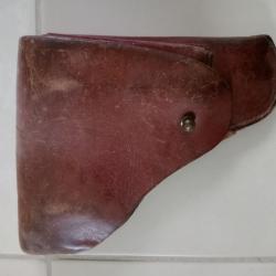 etui gaine en cuir pour pistolet ruby
