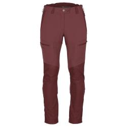Promo ! Pantalon Rando Rouge pour Femme Hybride Finnveden Pinewood