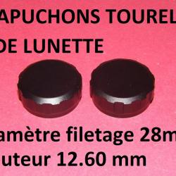 paire capuchons de tourelle de lunette - VENDU PAR JEPERCUTE (SZA1089)