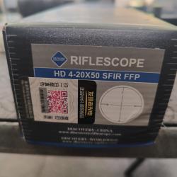 Lunettes HD 4-20x50 sfir ffp