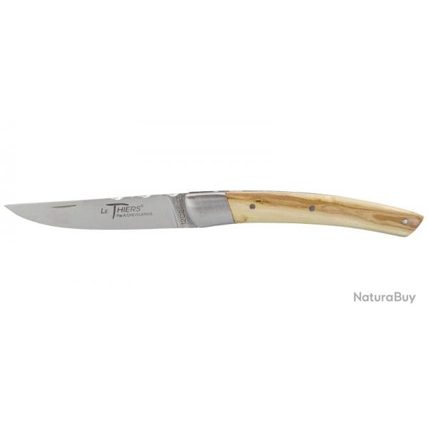 Couteau Le Thiers 1 pice - Lame 110mm - 1 Mitre inox - Manche Genet