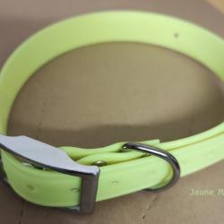 Collier pour chien ASTRO - Jaune mat