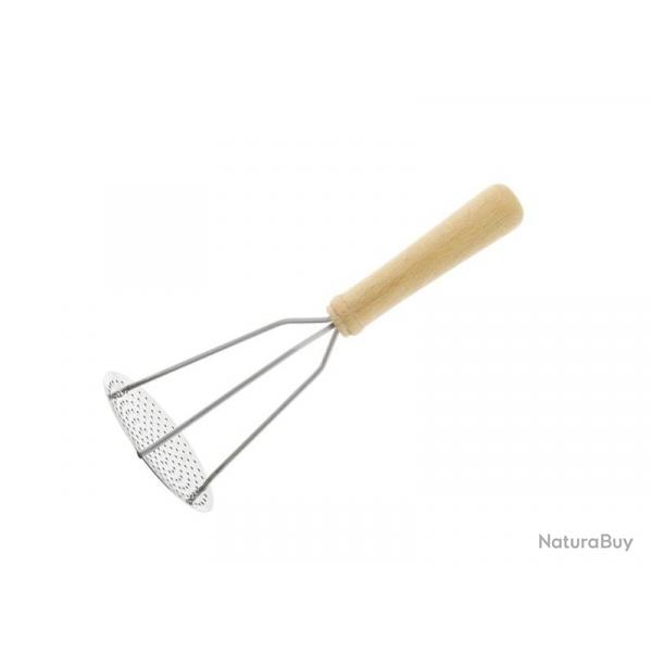 Pilon tamiseur 24cm inox manche bois