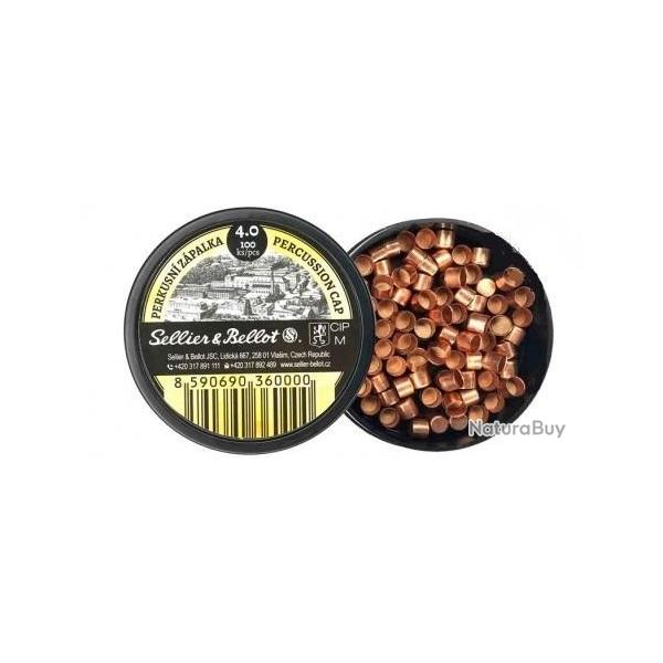 Sellier & Bellot - Amorces poudre noire x100
