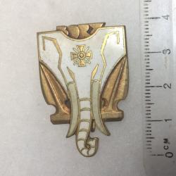 FRANCE MARINE - INSIGNE AVISO DRAGUEUR COMMANDANT BORY  1940/1953 Fabrication Courtois Paris