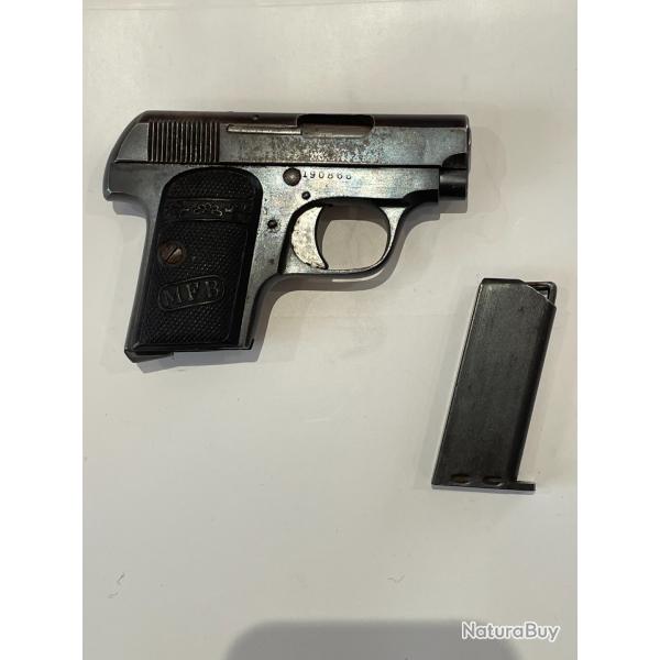 PISTOLET MFB CAL 25 ACP 6,35 OCCASION