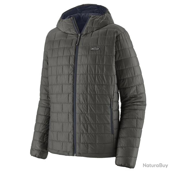 Veste PATAGONIA M's Nano Puff Fitz Roy Trout Hoody FGE XL