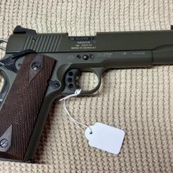 Sans prix de réserve ! Pistolet GSG modèle 1911 Ed. Speciale Vert - 22 lr - Fileté - ADF-BF337-1