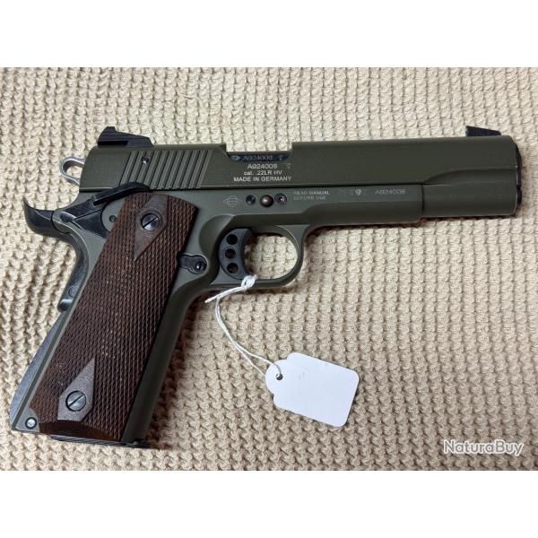 Sans prix de rserve ! Pistolet GSG modle 1911 Ed. Speciale Vert - 22 lr - Filet - ADF-BF337-1