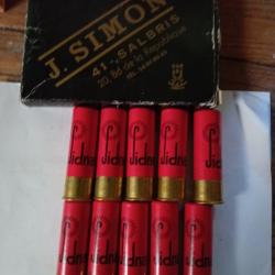 Boîte de 10 rares cartouches anciennes SIDNA(ITALIENNES) cal 12  douilles cartons