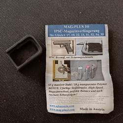 TALON DE CHARGEUR ACIER +2 MAG-PLUS3 IPSC 17/19...