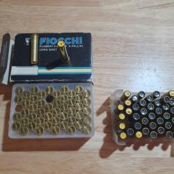 CARTOUCHES FLOBERT 9MM LONG SHOT FIOCCHI & UNE BOITE DE VRAC 9MM