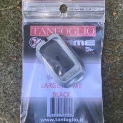 TALON DE CHARGEUR TANFOGLIO Aluminium Pad Custom LARGE FARME