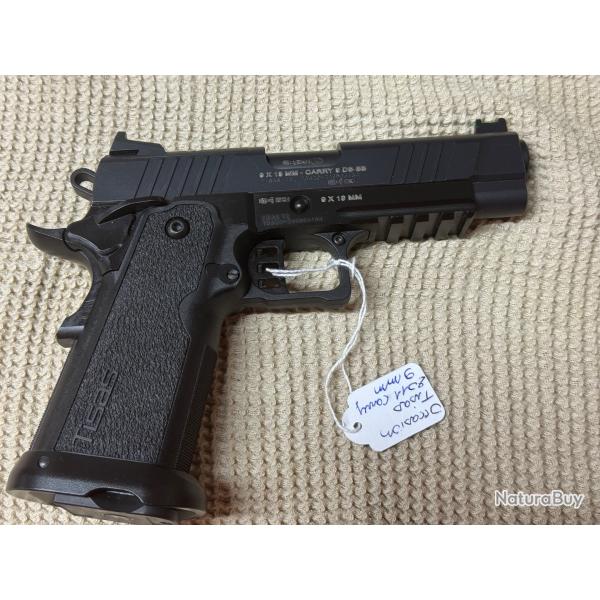 Folie de prix ! Occasion Pistolet Tisas Model 2011 Carry 9 DS Bull Barrel - 9mm - DF-CF114 - TS165