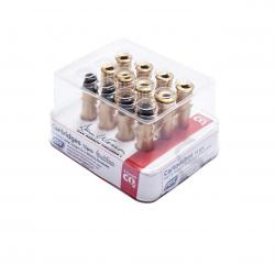 Douilles 4.5 mm pour revolver plombs Dan Wesson - Boite 12