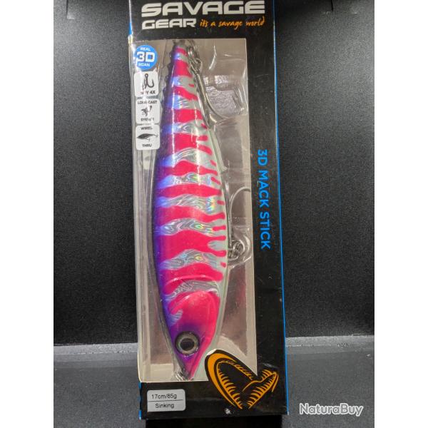 Lot n 226 / Leurre SAVAGE GEAR 3D mack STICK / FISH AND FISHING.