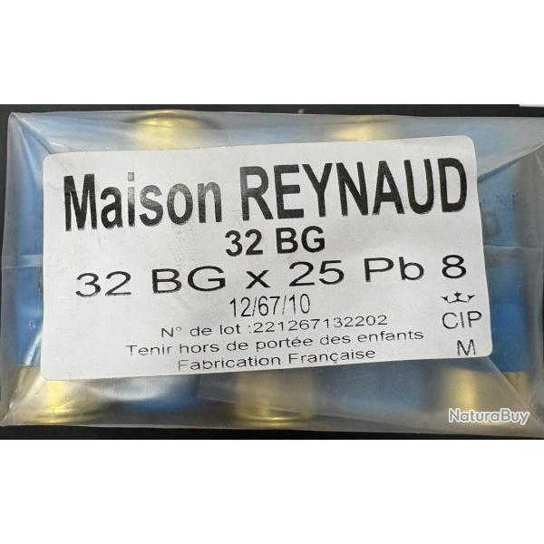 CARTOUCHES JOCKER (Maison reynaud) LA 32 BG calibre 12/67 n8 x25