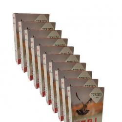 100 CARTOUCHES TERZEO 12MAG 53G NICKELE BJ ( 10 BOITES DE 10 MUNITIONS) desto-mun