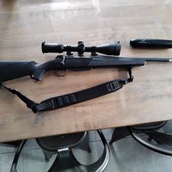 Carabine winchester xpr a verrou 270 win equipée lunette sightmark et rds Freyr et devik