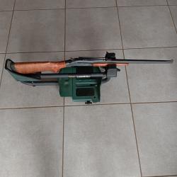 Carabine kipplauf NEW ENGLAND 22 hornet canon lourd.