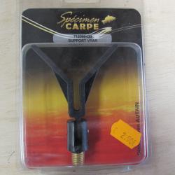 Support de canne à carpes en V